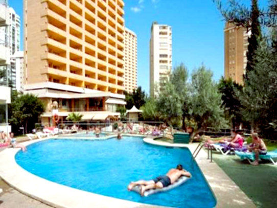 มาร์กอนฟอร์ต เอสเซนซ์ - อดัลต์ส ออนลี - ออล อินคลูสีฟ Aparthotel เบนิดอร์ม ภายนอก รูปภาพ